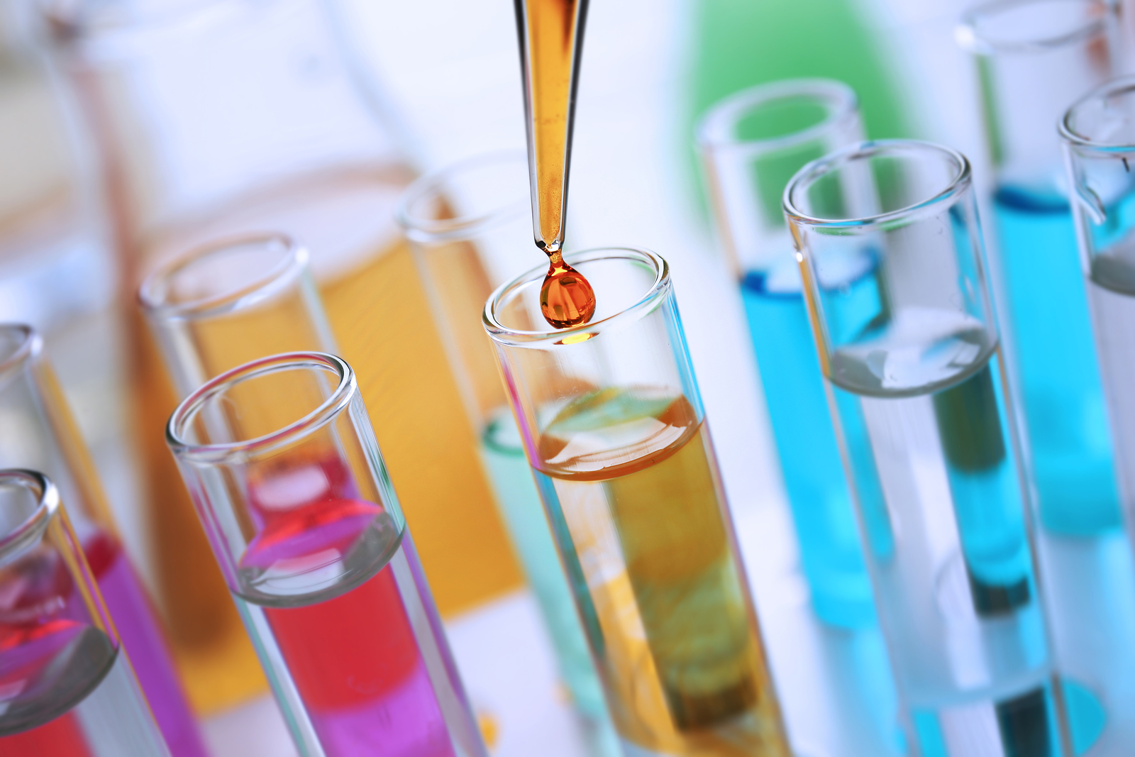 Testing dirty water in a laboratory
